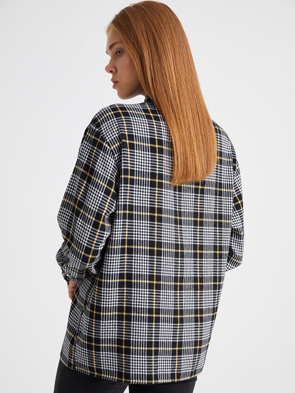 Pocket Detailed Chequered Shirt-3