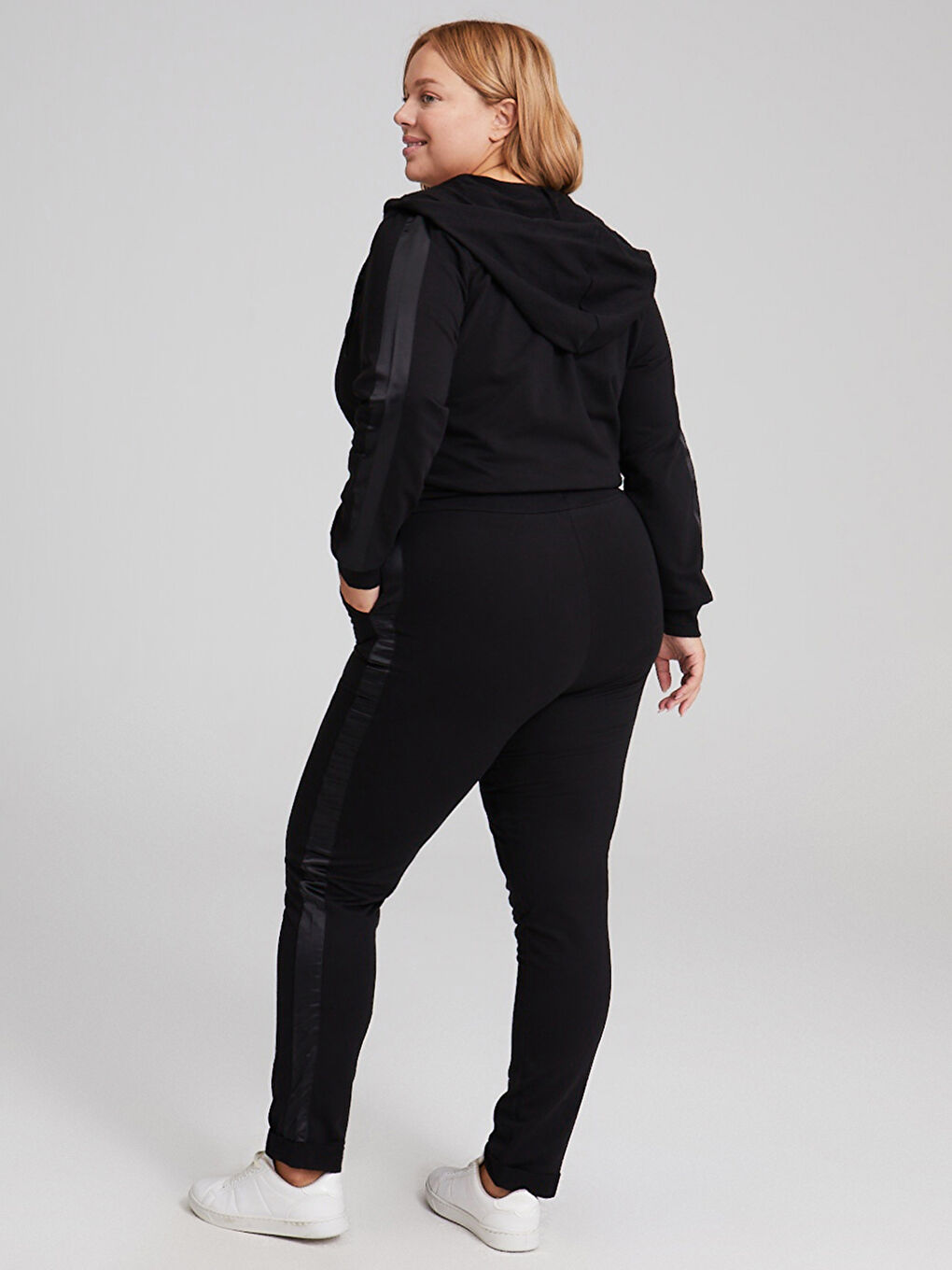 Pantalon de survêtement à taille élastique-2