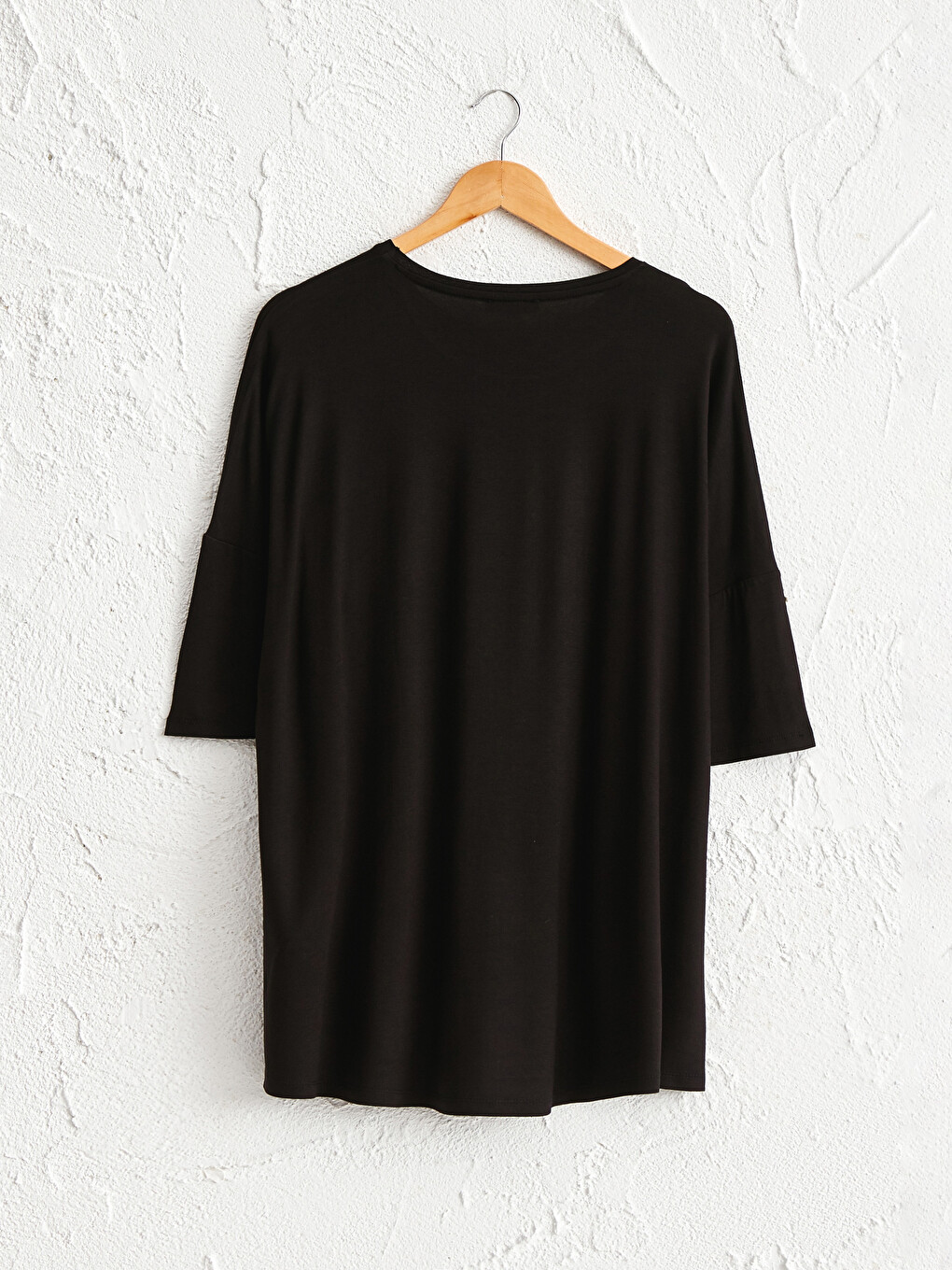 Plus Size Flexible Viscose T-Shirt-1