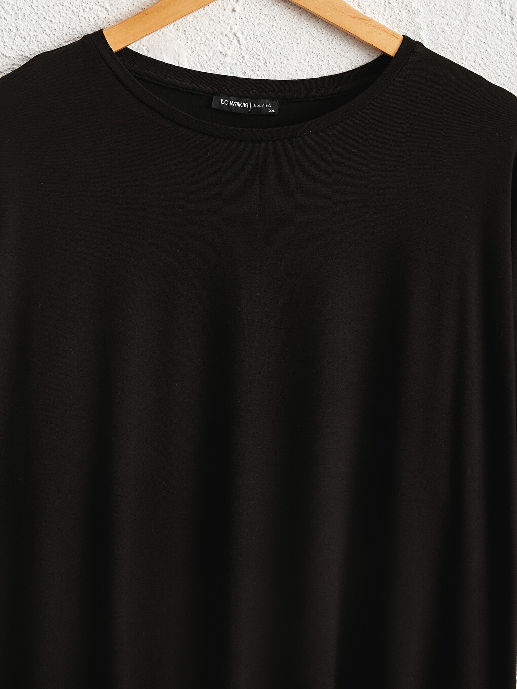 Plus Size Flexible Viscose T-Shirt-2