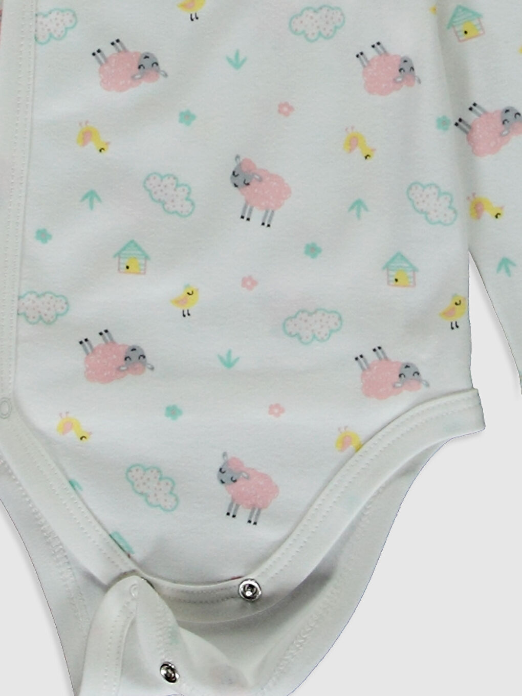 Ekru Kız Bebek Hastane Çıkış Seti-5