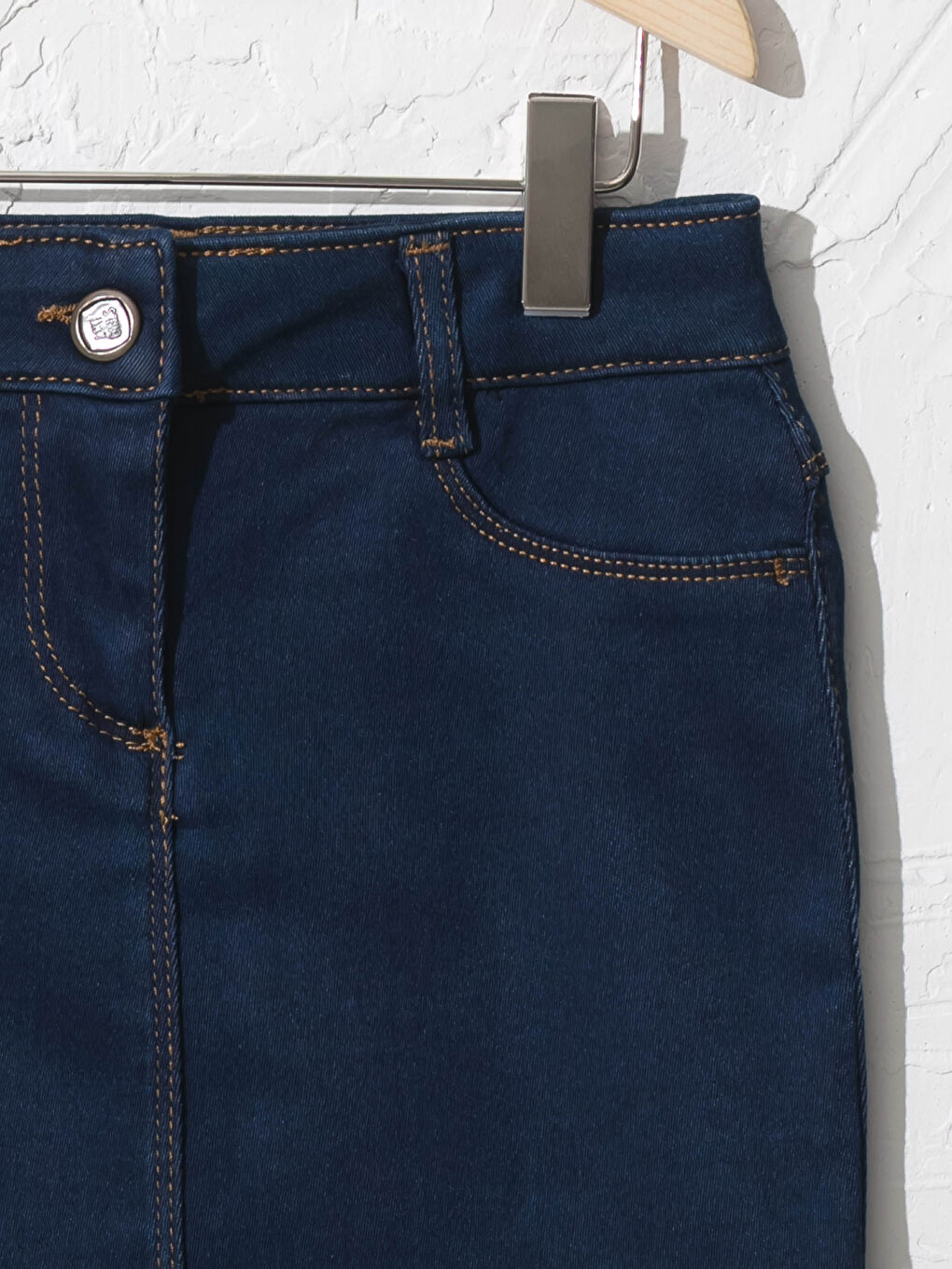 Қыздардың джинс белдемшесі-2