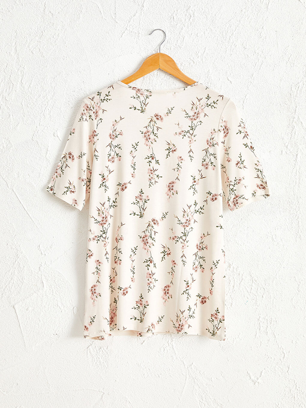 Floral Viscose T-Shirt-1