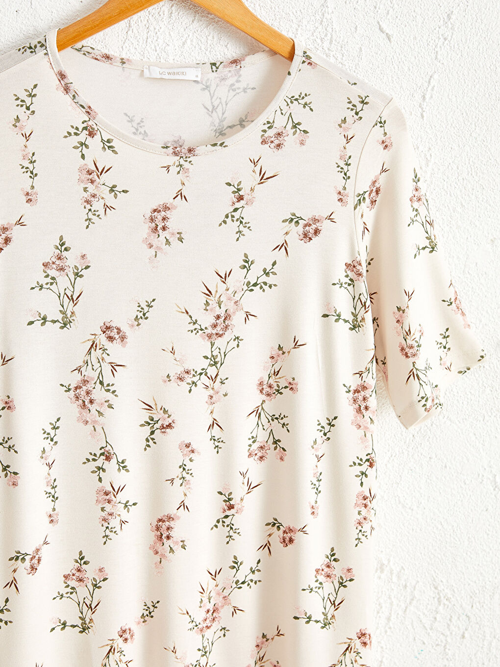 Floral Viscose T-Shirt-2