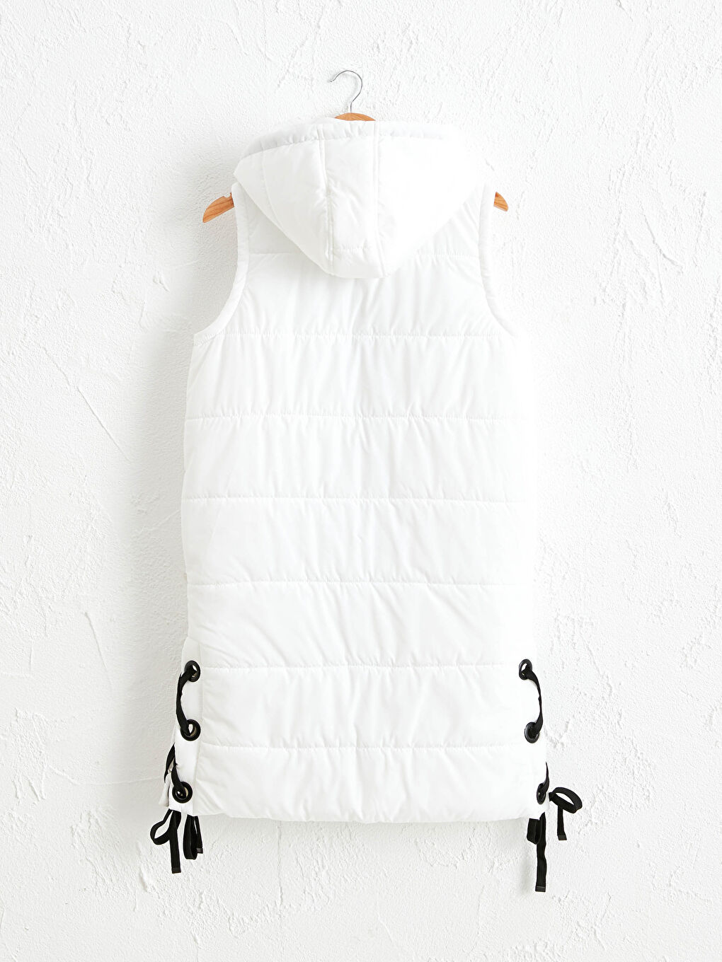 Heavy Puffer Vest with Hood-1