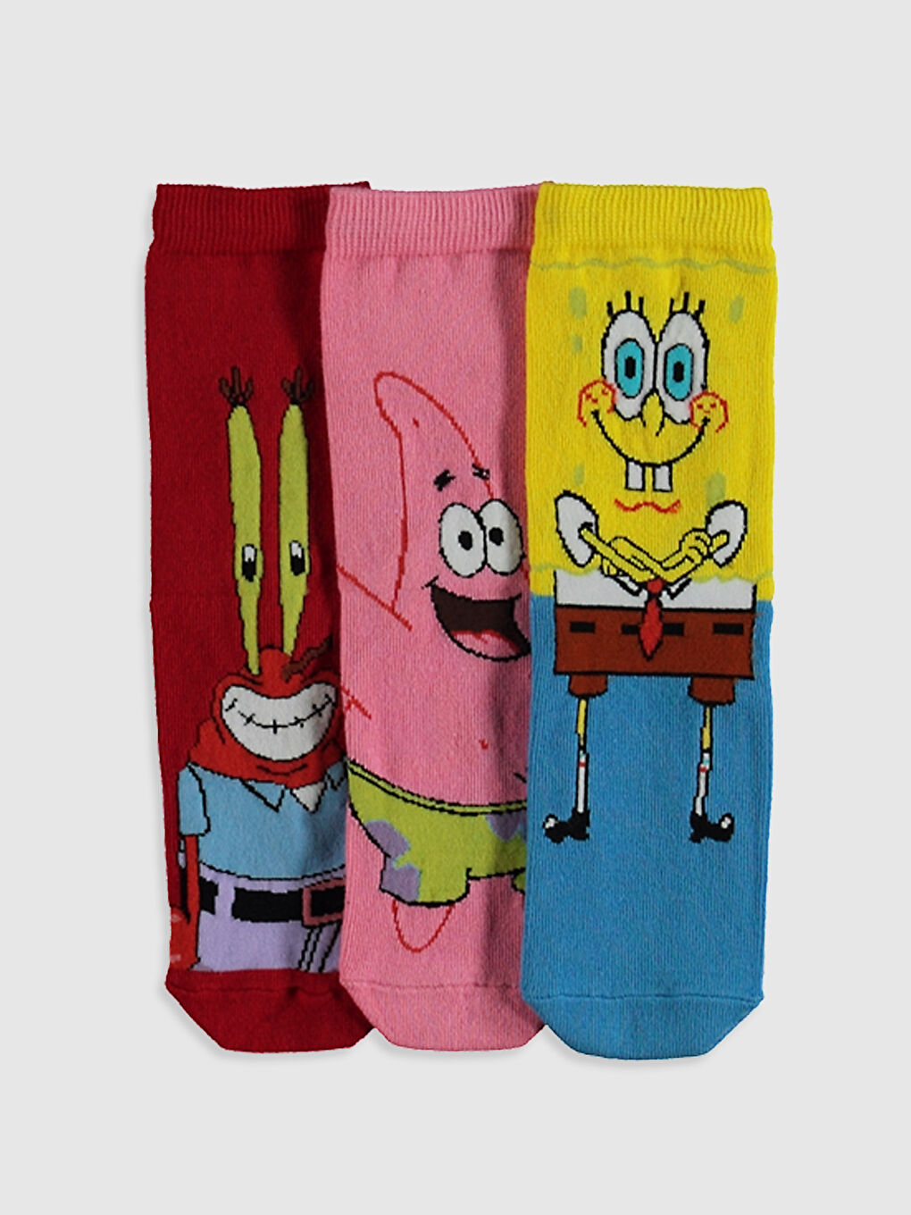 Boy Sponge Bob Socket Socks 3-Pack