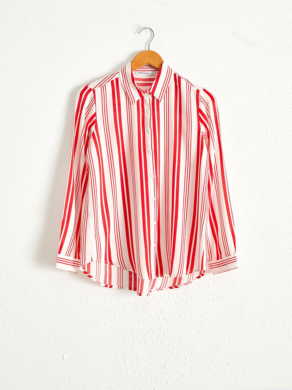 Chemise En Viscose À Rayures