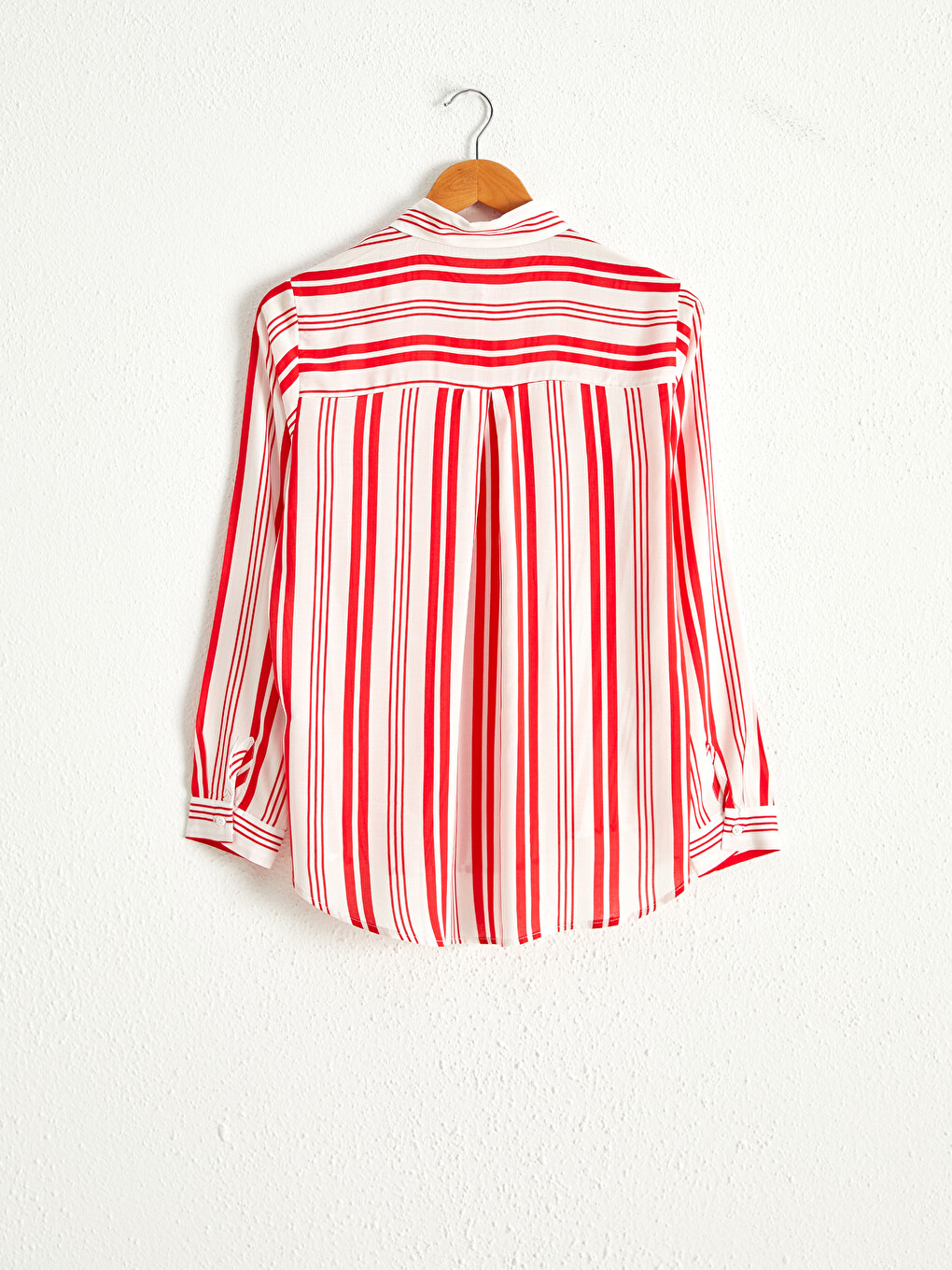 Chemise En Viscose À Rayures-2