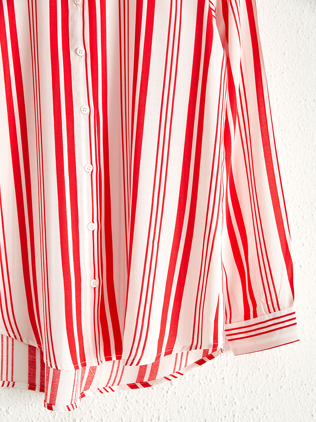 Chemise En Viscose À Rayures-3