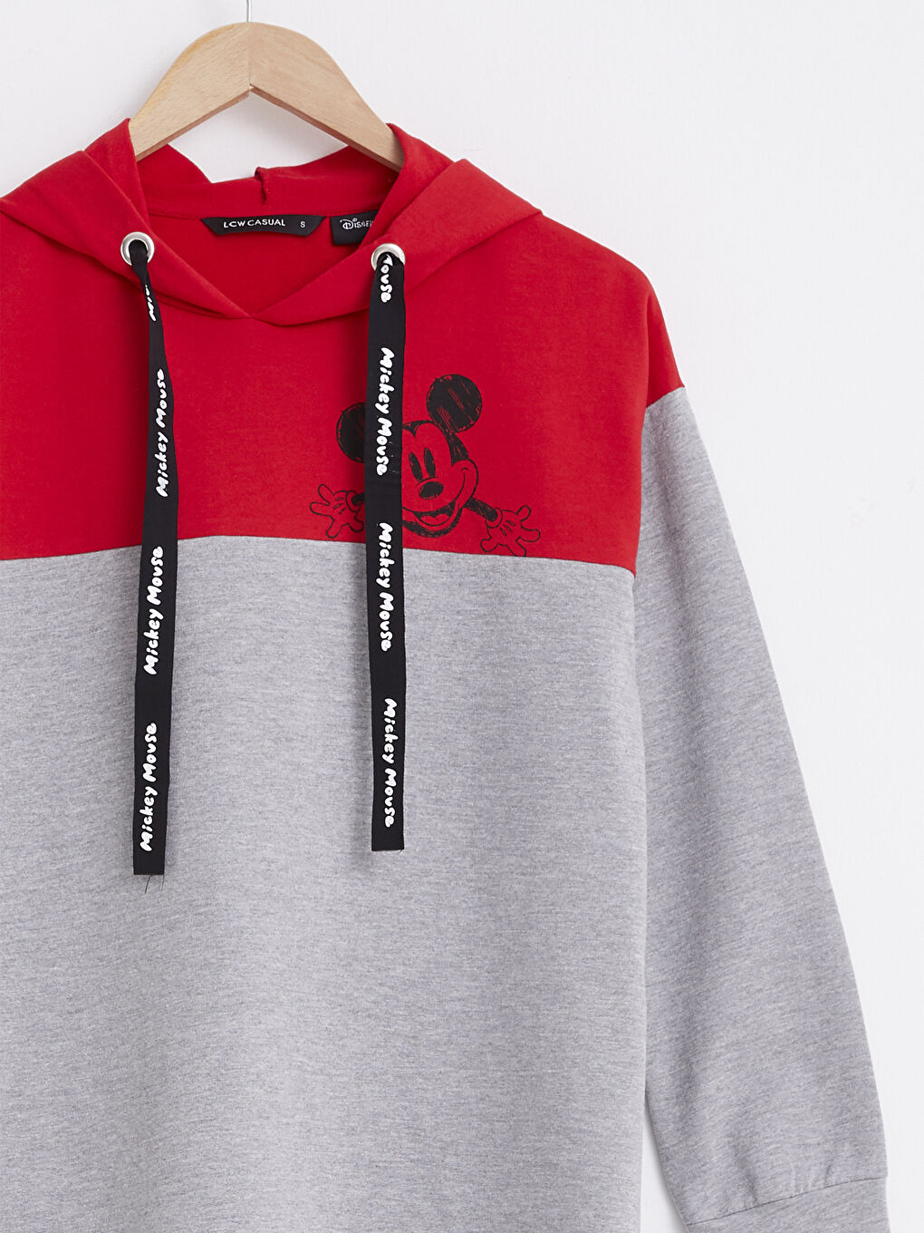Mickey Mouse Printed Hooded Sweat Dress-2