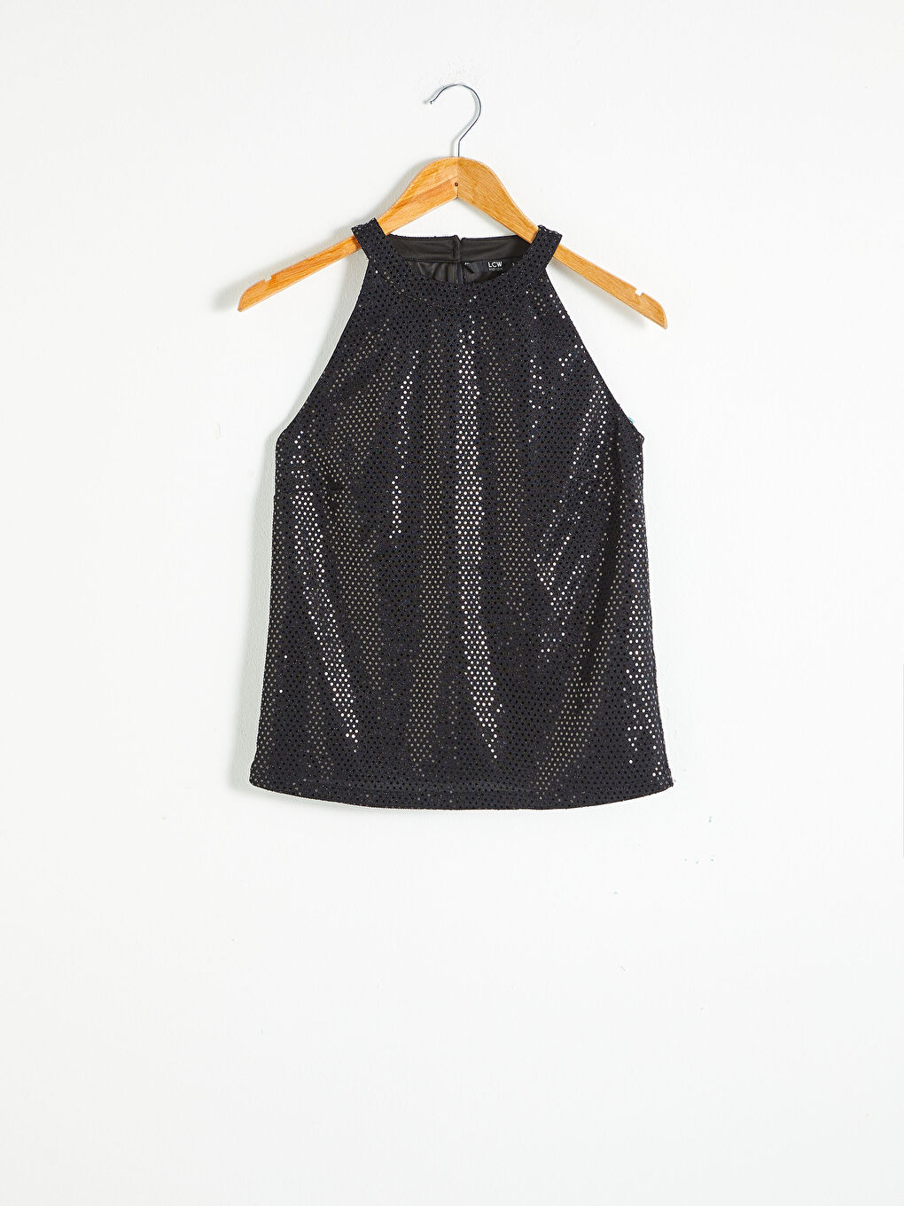 Halter Neck Bright Dress-6