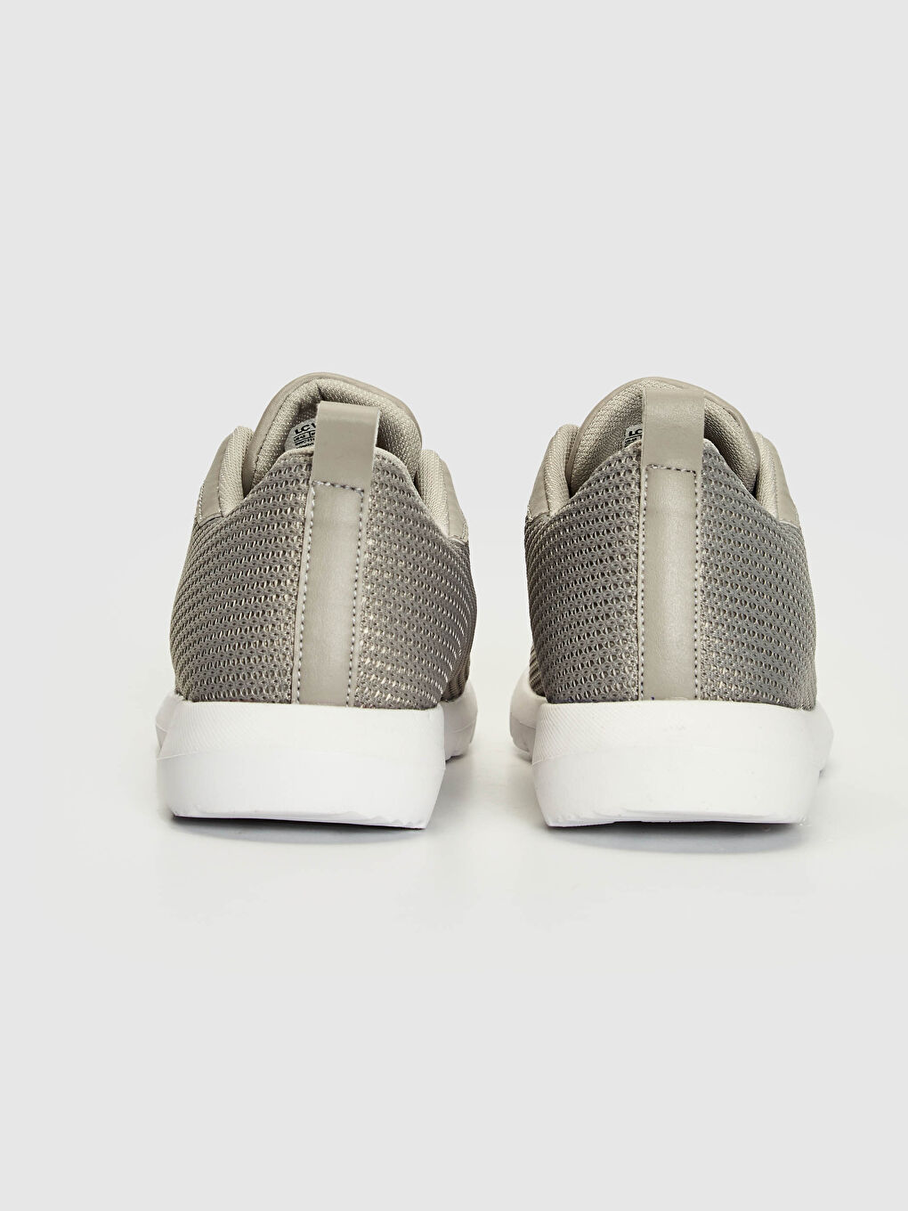 Gri Kadın Bağcıklı Spor Ayakkabı-3