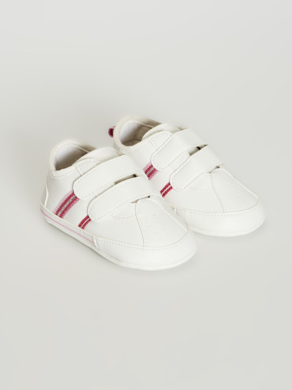 Baby Girl's Hook and Loop Prewalker Shoes