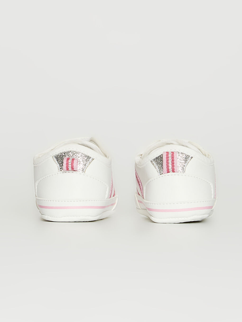 Baby Girl's Hook and Loop Prewalker Shoes-4