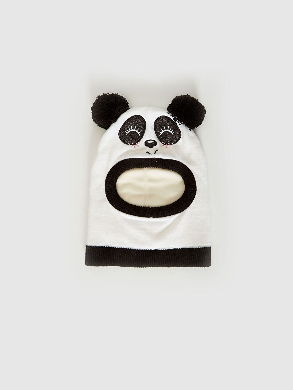 Girl Panda Look Snow Mask