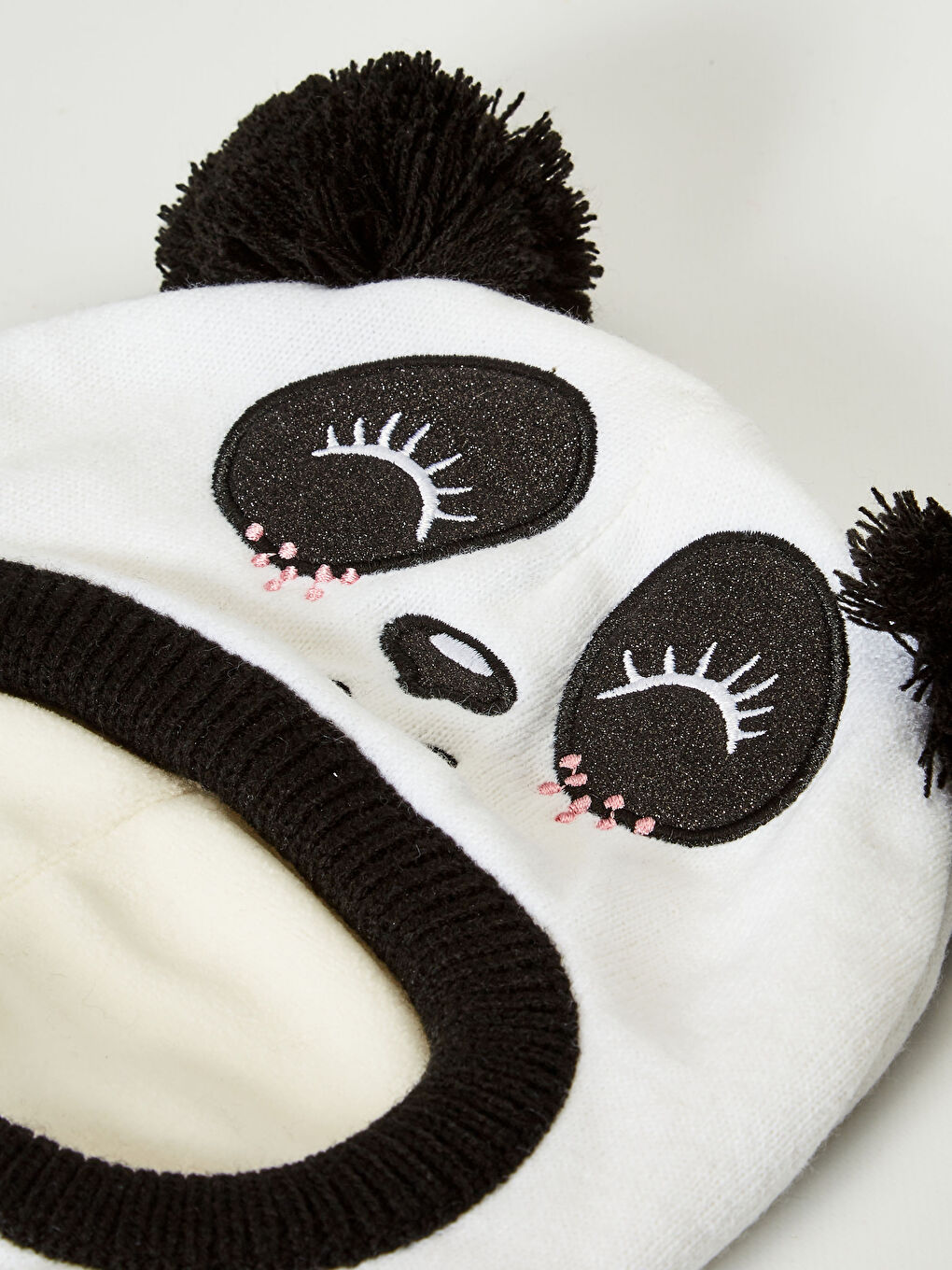 Girl Panda Look Snow Mask-1