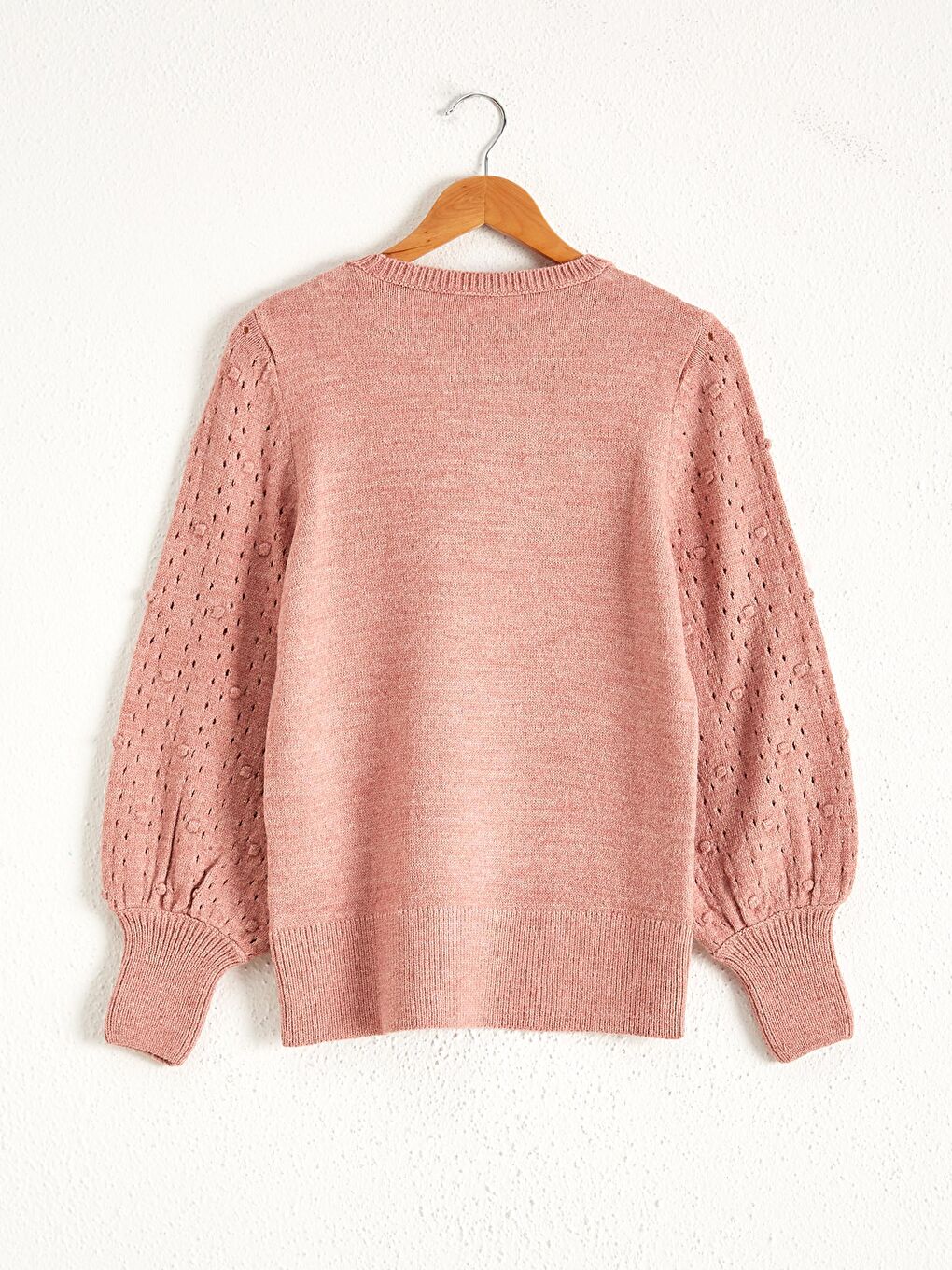 Self-Patterned Tricot Jumper-1