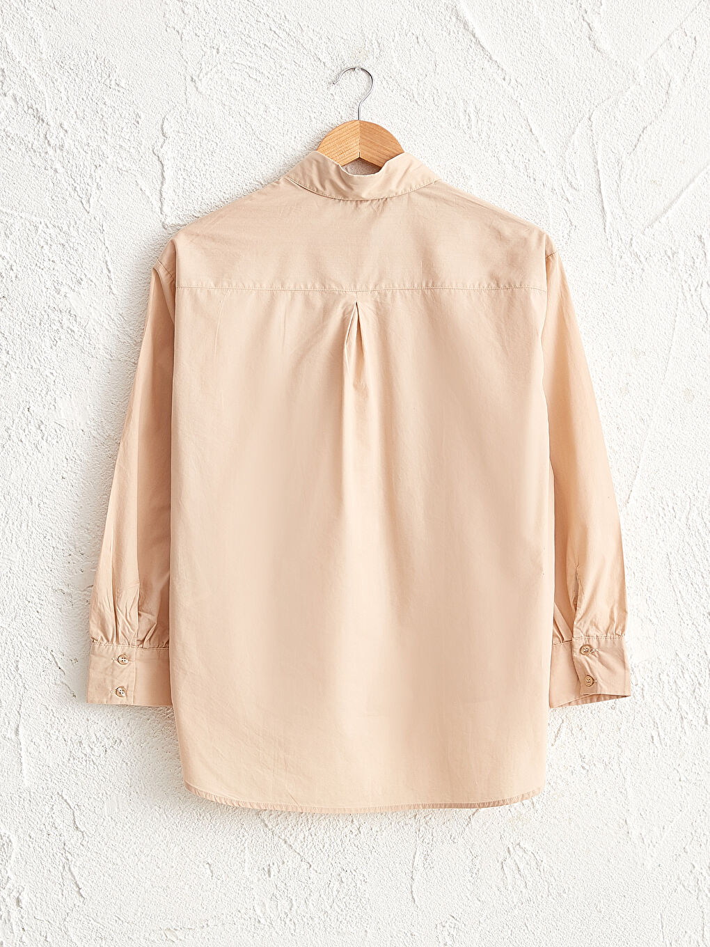 Plain Cotton Poplin Shirt-1
