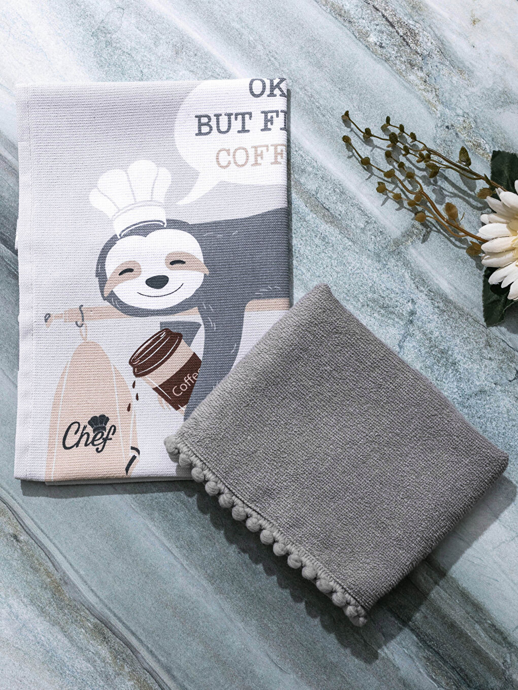Printed Drying Cloth 2 Pieces-1