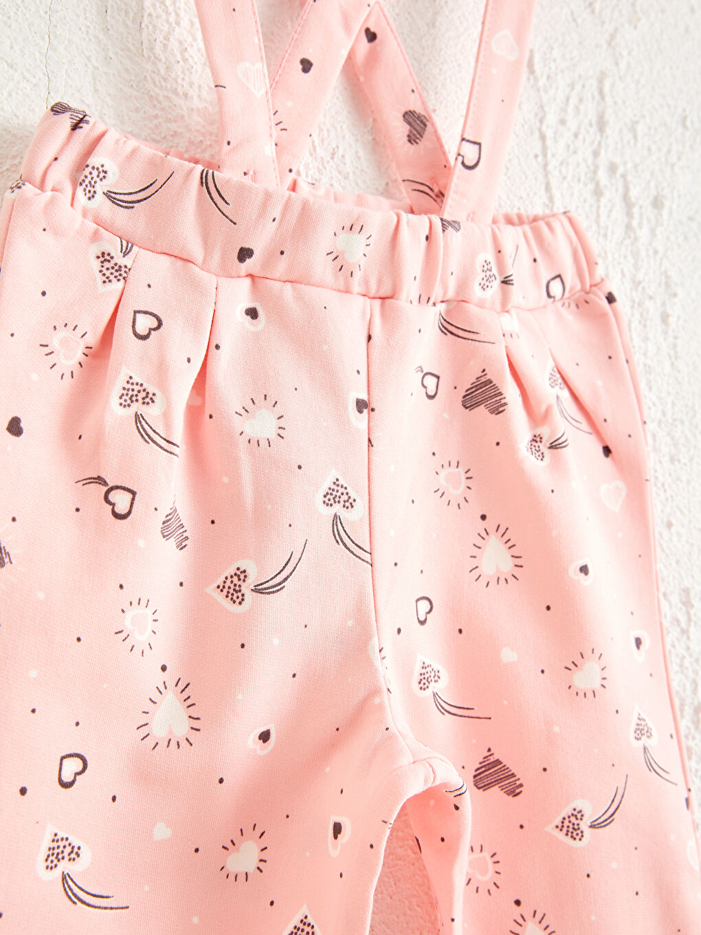 Pembe Kız Bebek Pantolon-1