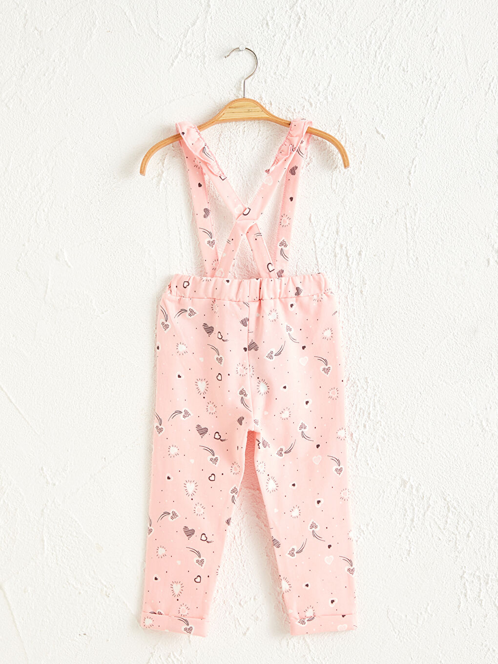 Pembe Kız Bebek Pantolon-2