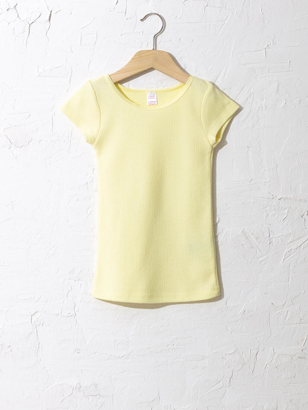 Maillot de corps fille à manches courtes