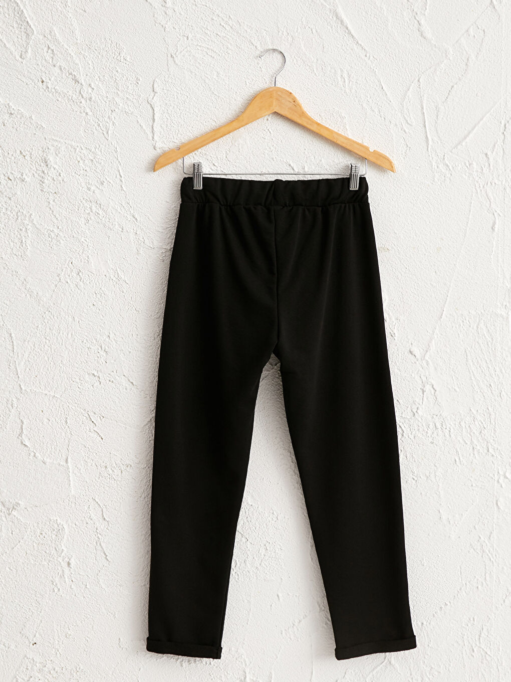 Elastic Waist Sweatpants-1