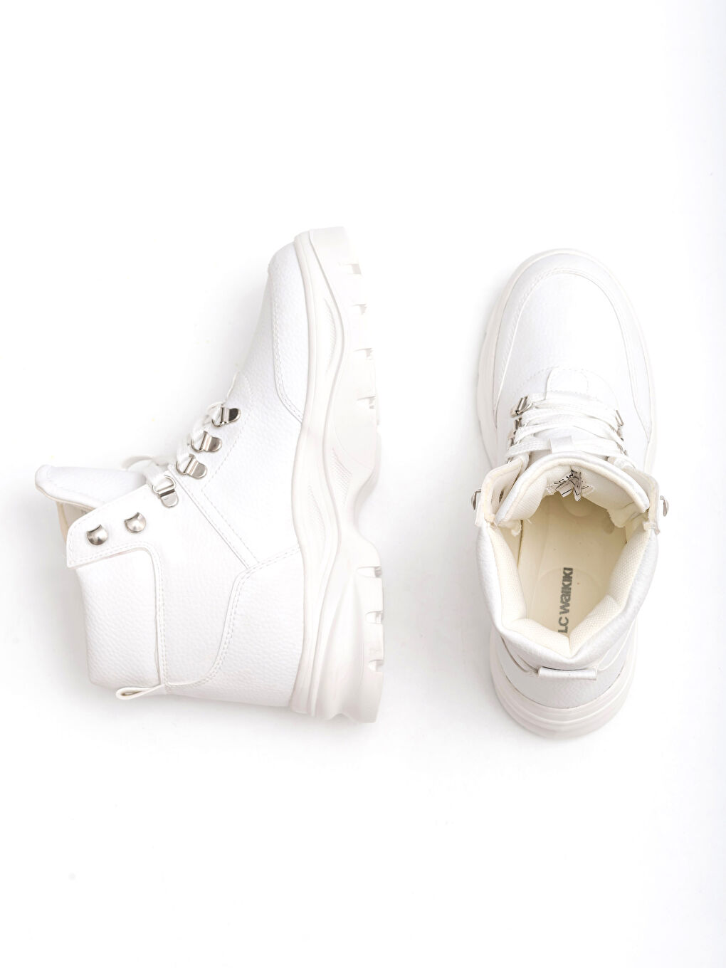 Beyaz Kadın Bilek Boy Bot-2