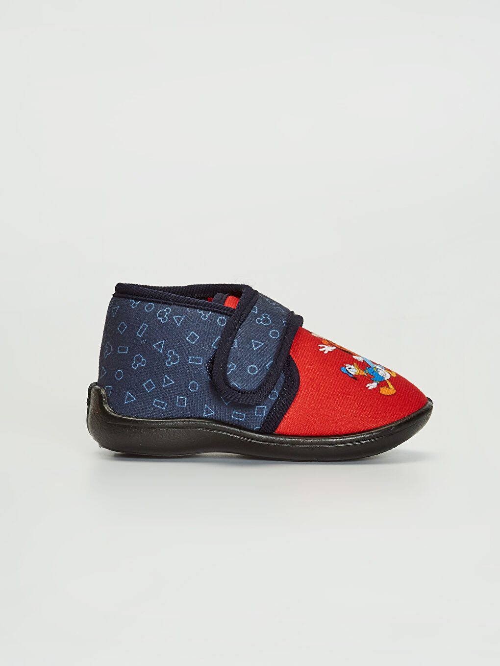 Kırmızı Erkek Bebek Disney Lisanslı Panduf-1