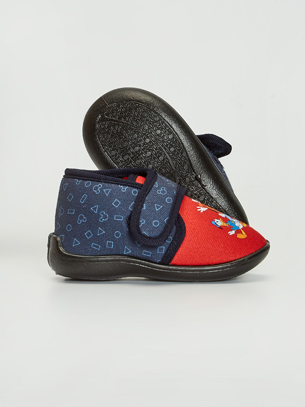 Kırmızı Erkek Bebek Disney Lisanslı Panduf-2