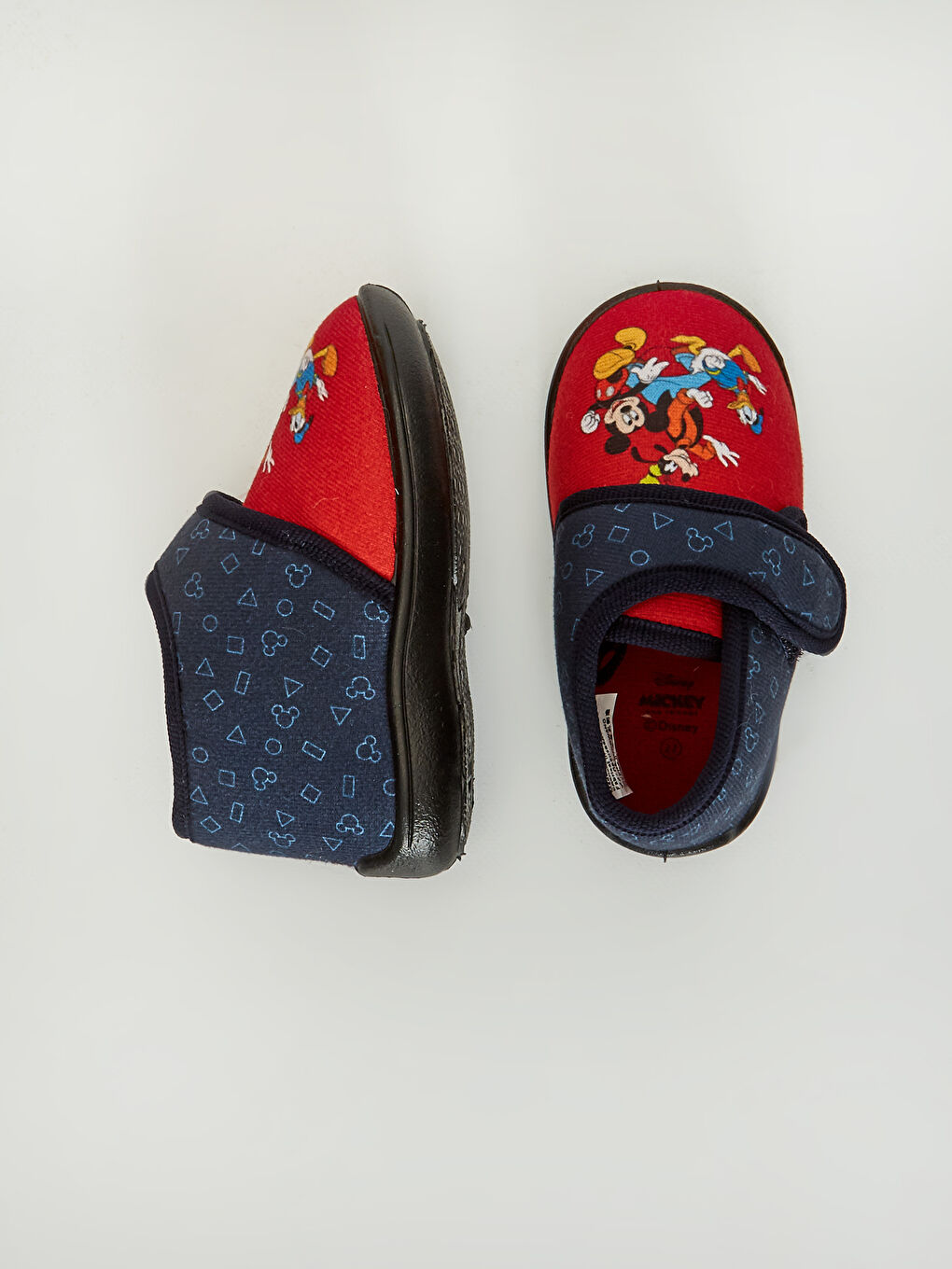 Kırmızı Erkek Bebek Disney Lisanslı Panduf-3