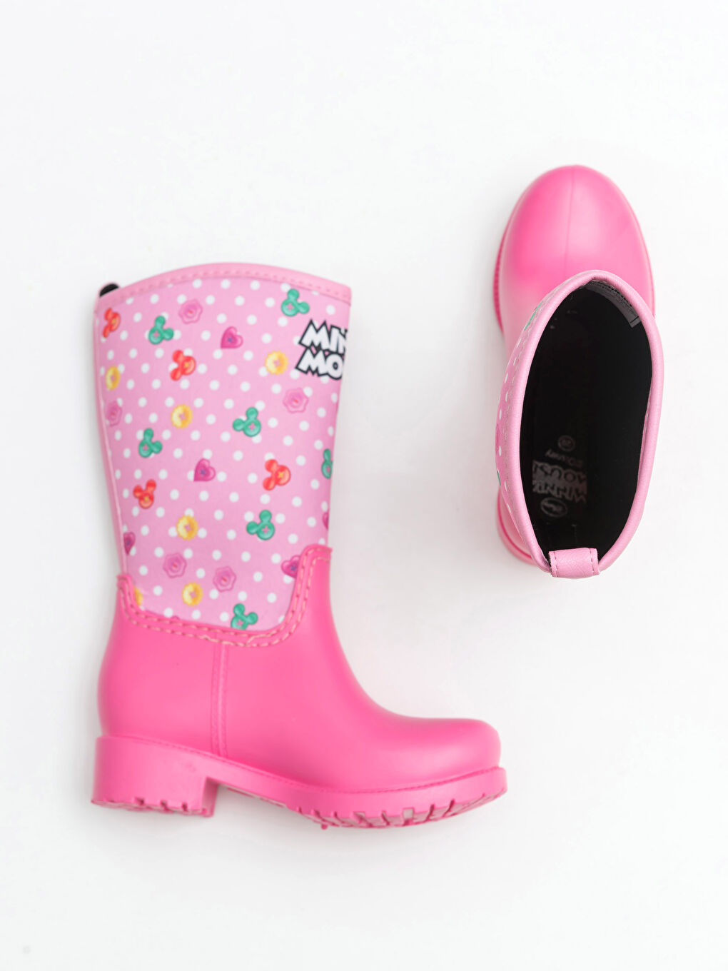 Ботинки Дождевые Для Девочек С Принтом Микки Мауса-2