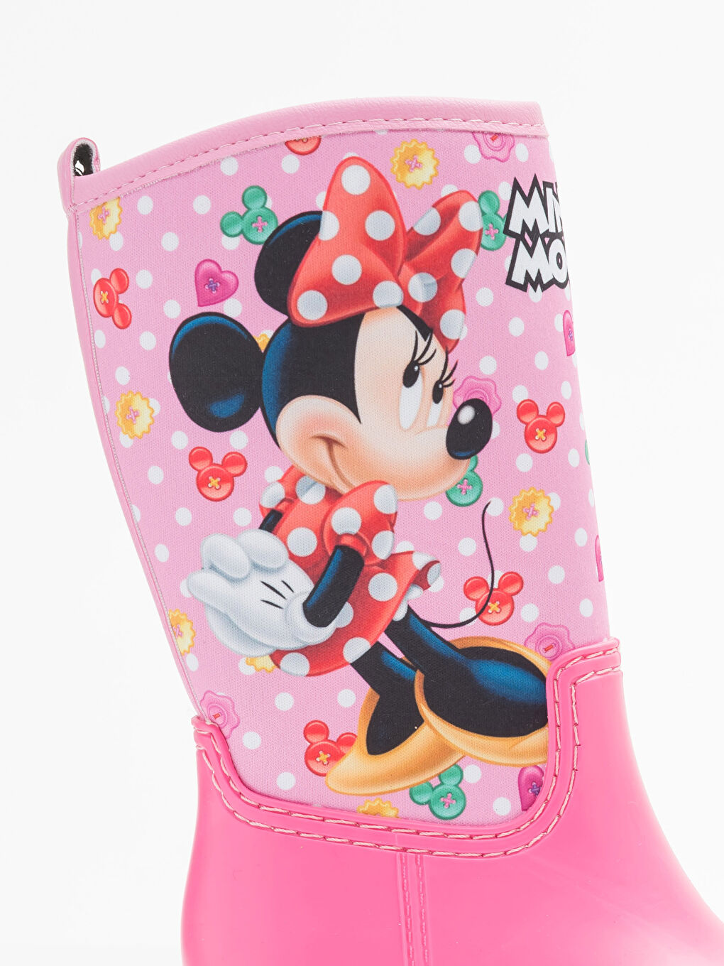 Ботинки Дождевые Для Девочек С Принтом Микки Мауса-5