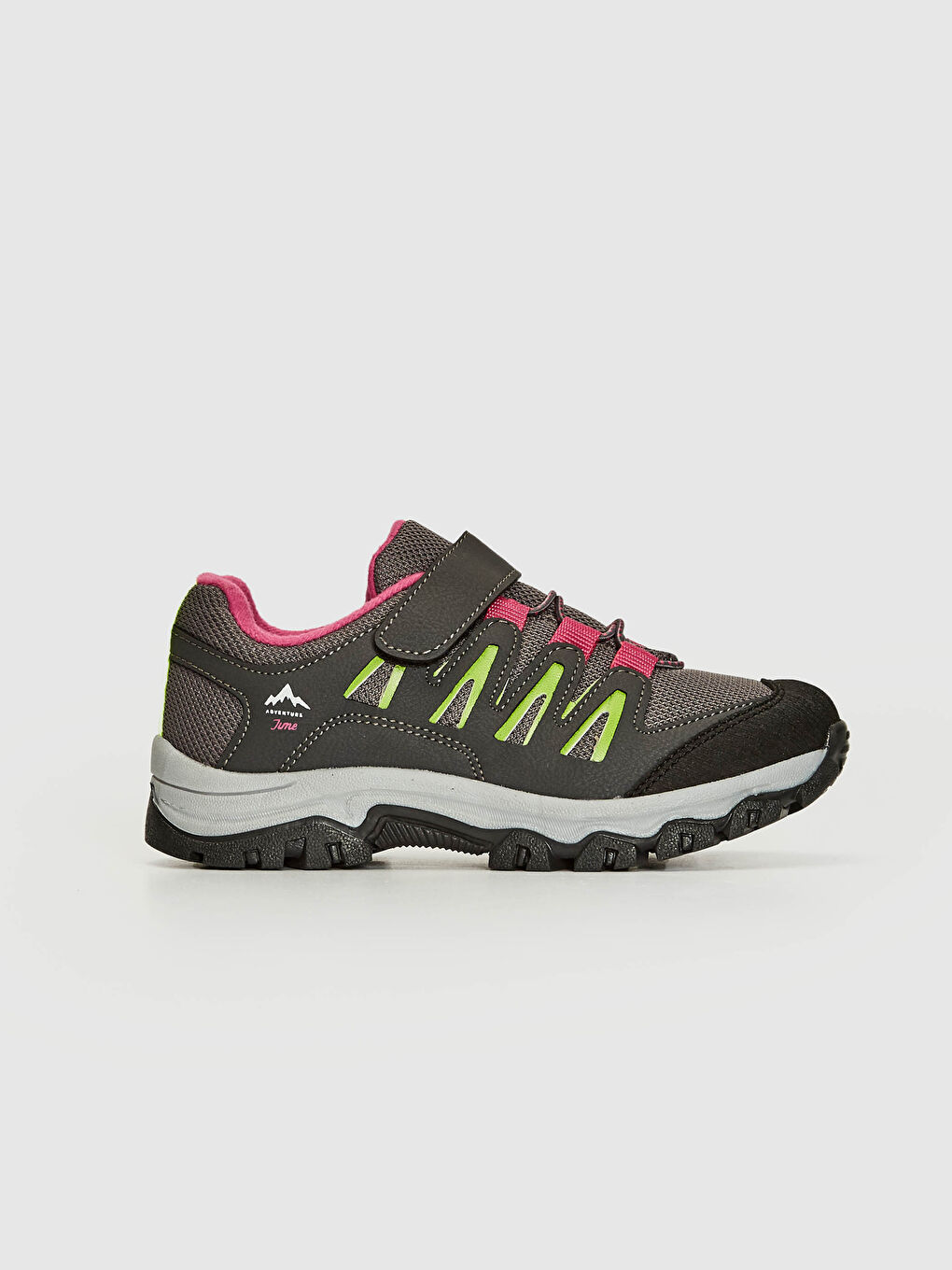 Antrasit Kız Çocuk Trekking Ayakkabı-1