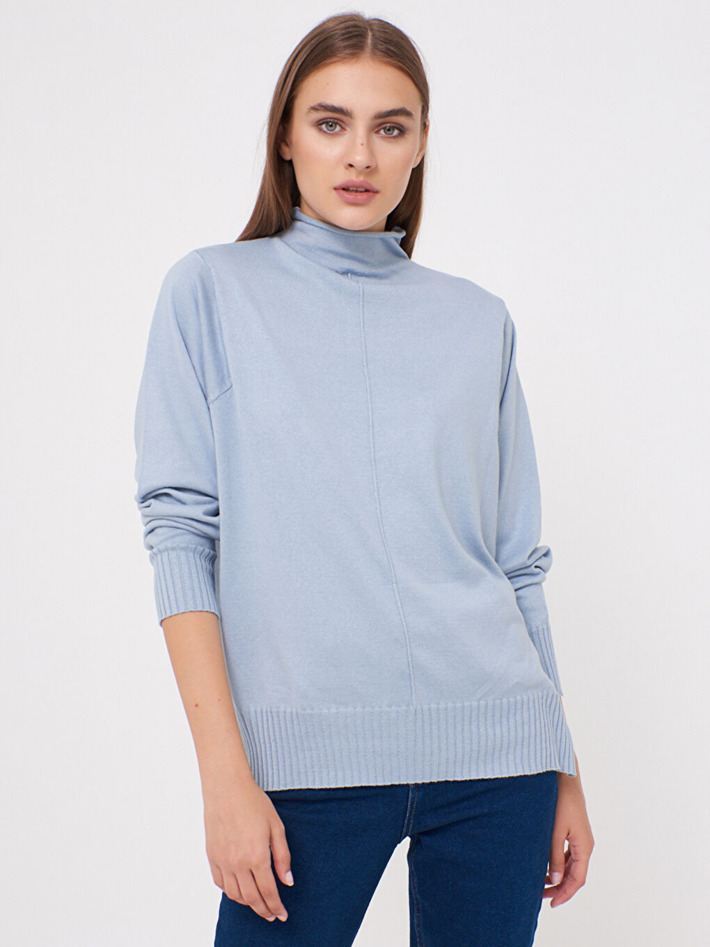 Turtleneck Tricot Jumper-1