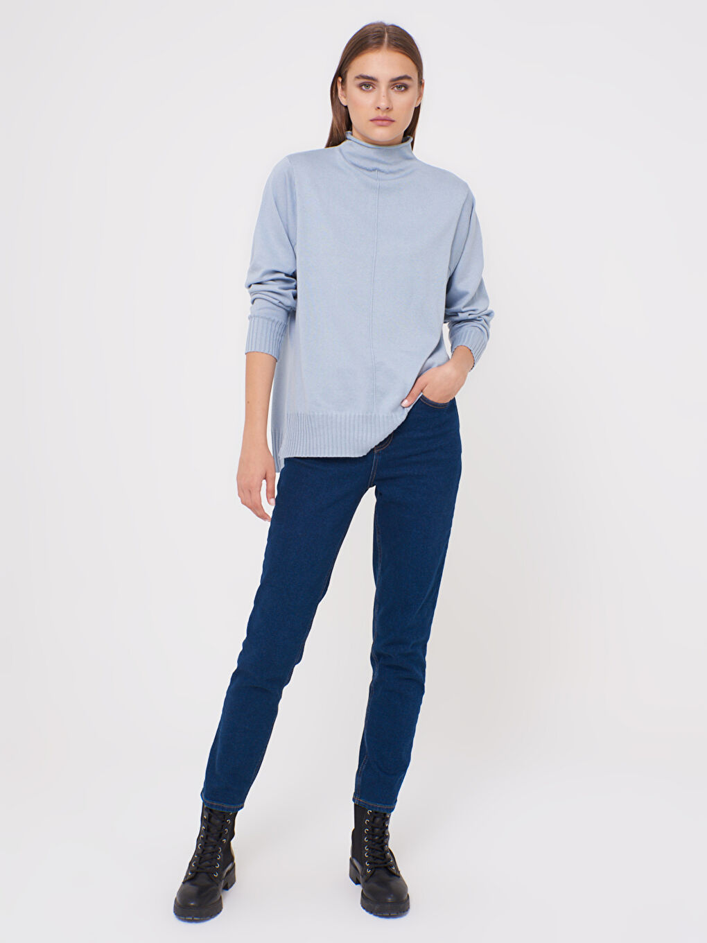 Turtleneck Tricot Jumper-4