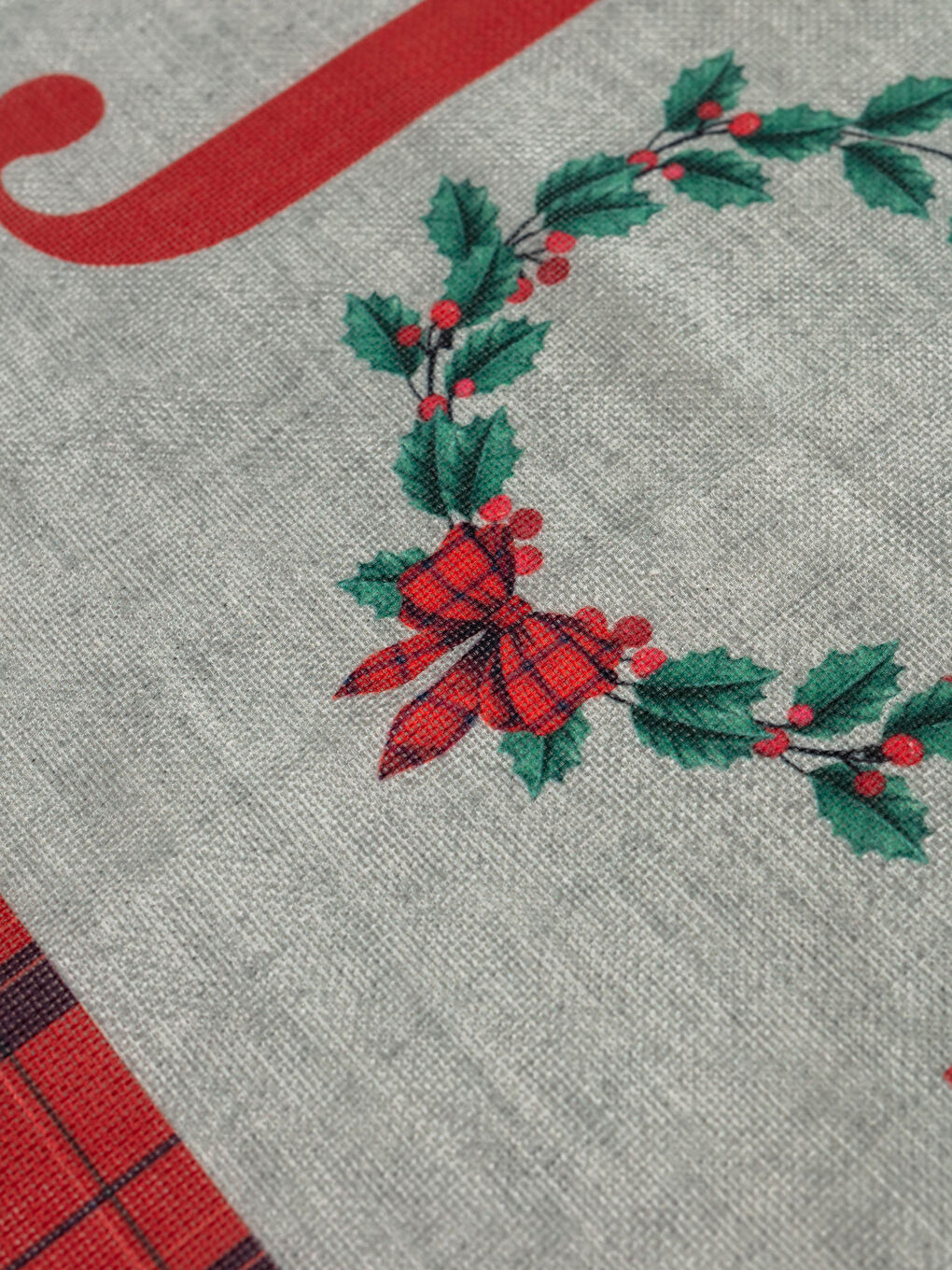 Weihnachtlich Bedruckter Tischläufer-1