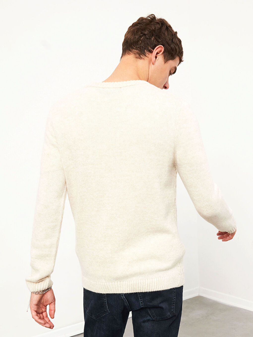 XSIDE Crew Neck Heavy Tricot Jumper -0WCQ64Z8-QBW