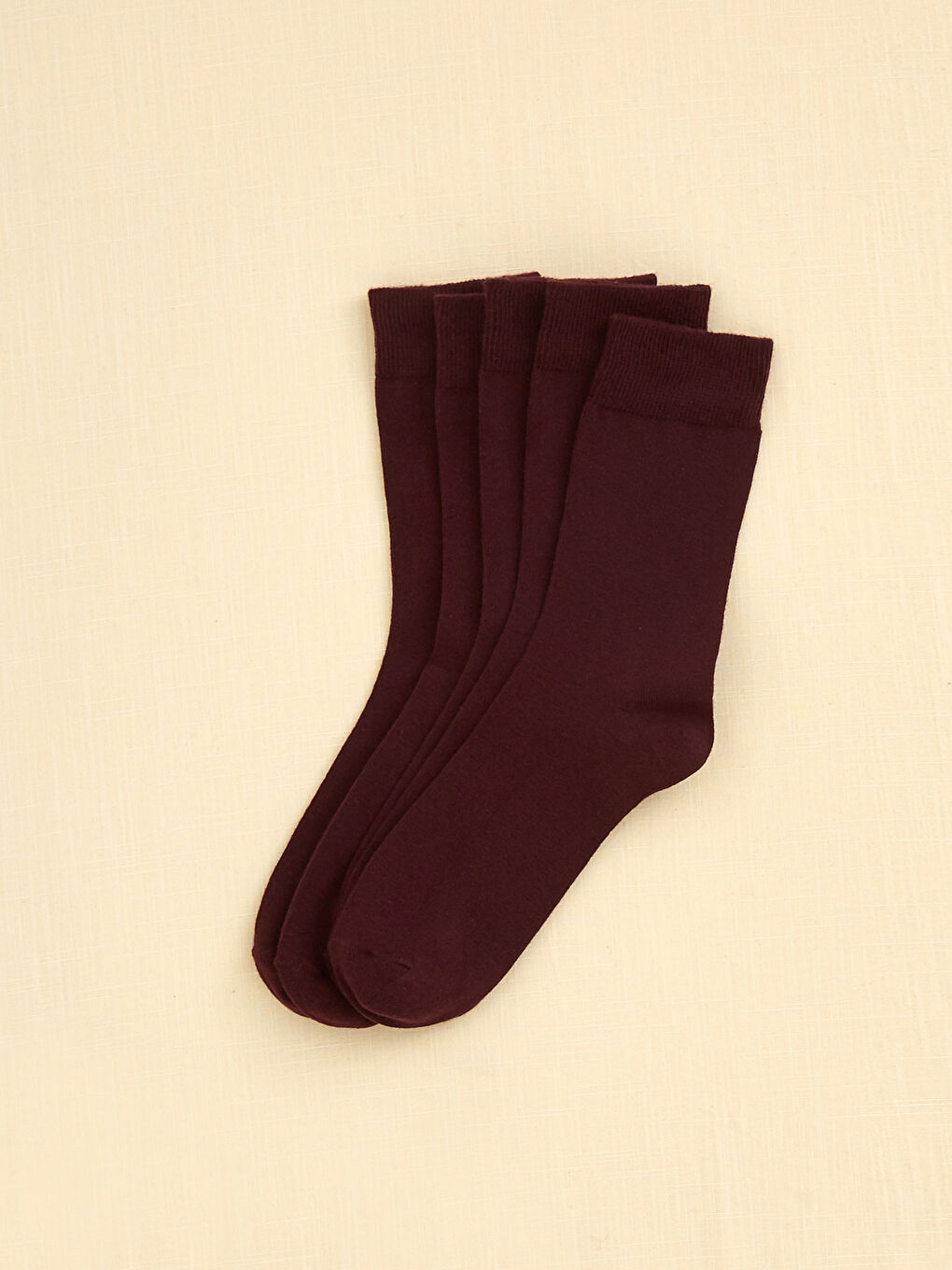 Lot de 5 Chaussettes pour Hommes en Coton Bio