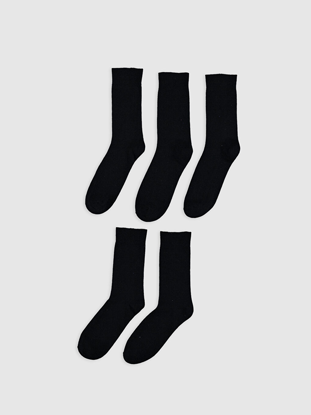 Lot de 5 Chaussettes pour Hommes en Coton Bio-1