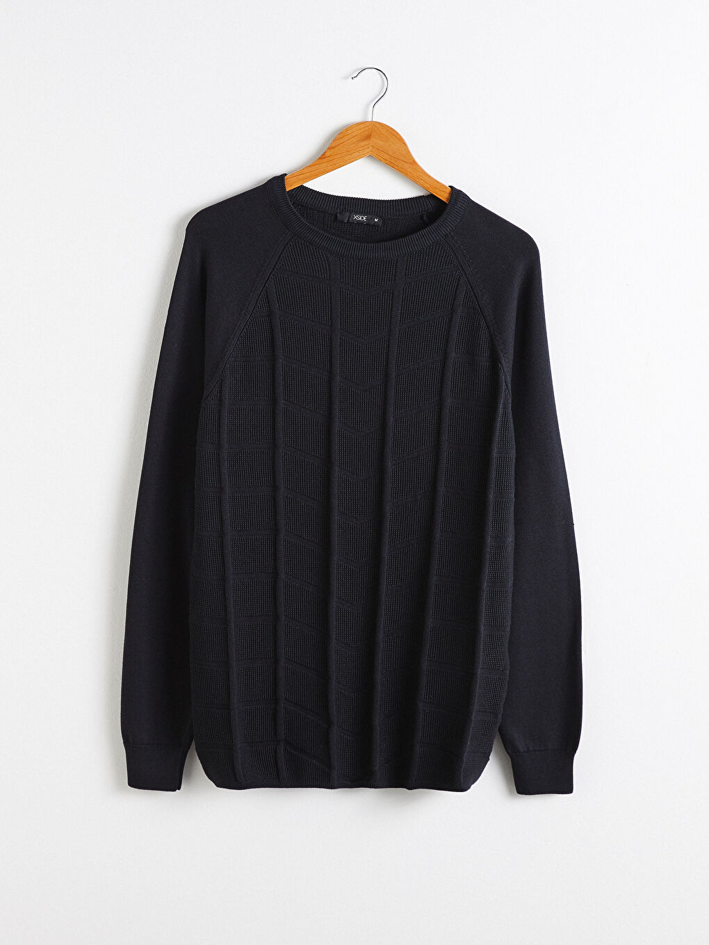 Pulover Tricot Subțire cu Guler Rotund