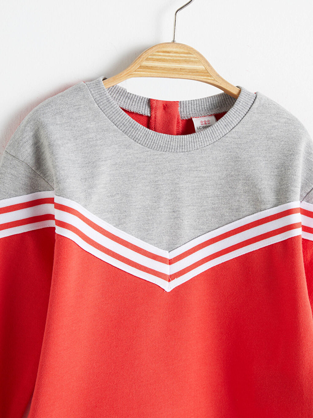 طقم سويت شيرت وبنطلون ضيق للبنات الرضع-3