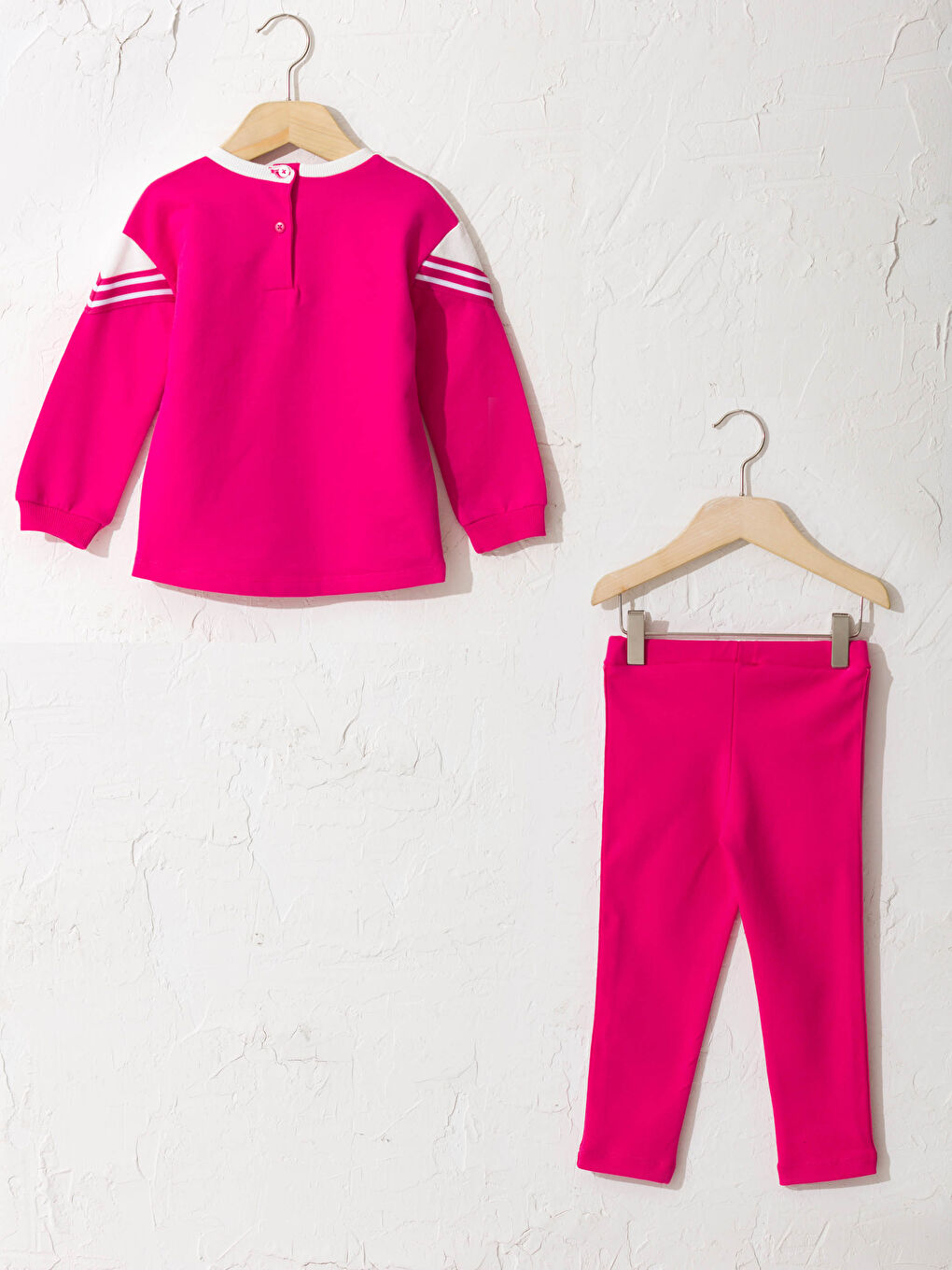 Baby Girl's Sweatshirt and Leggings-2