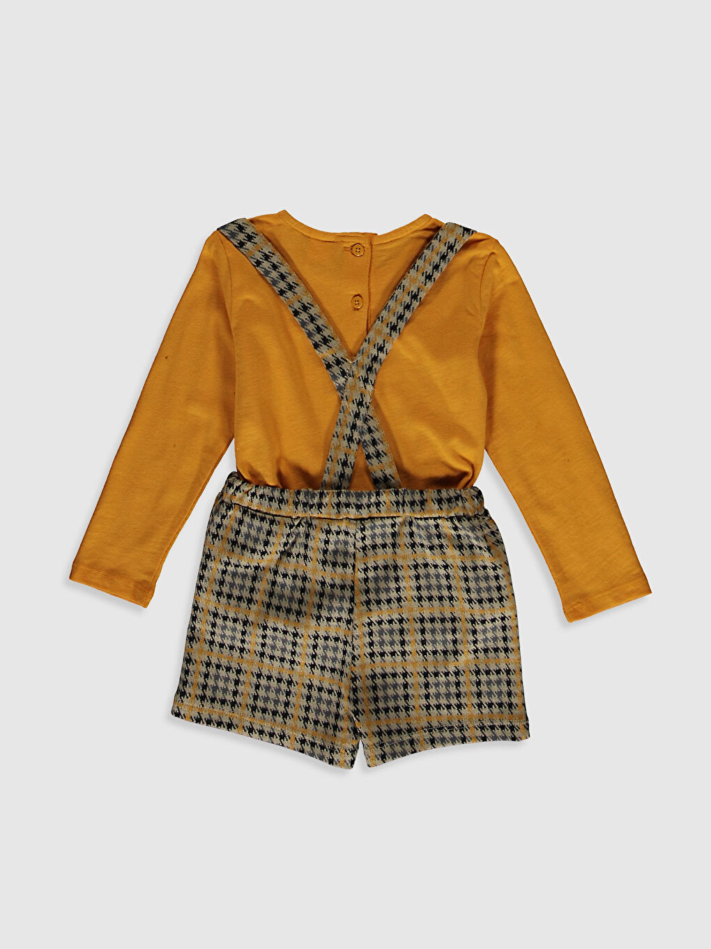 طقم بناتي للأطفال - عبوة من ثلاث قطع-2