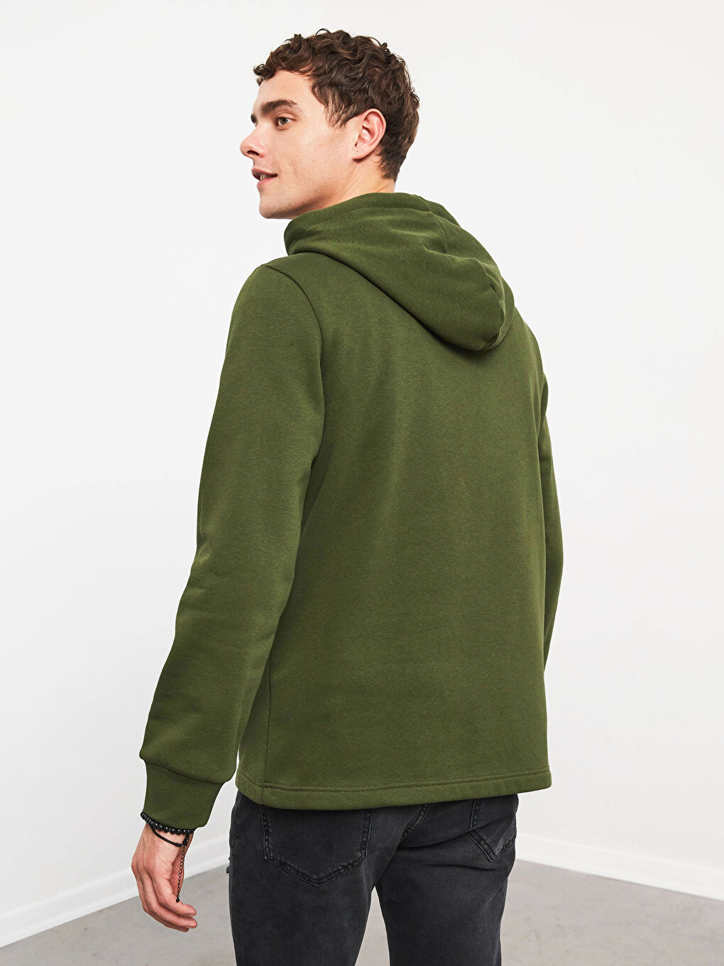 Sweat-Shirt à Capuche Pour Hommes à Manches Longues-6