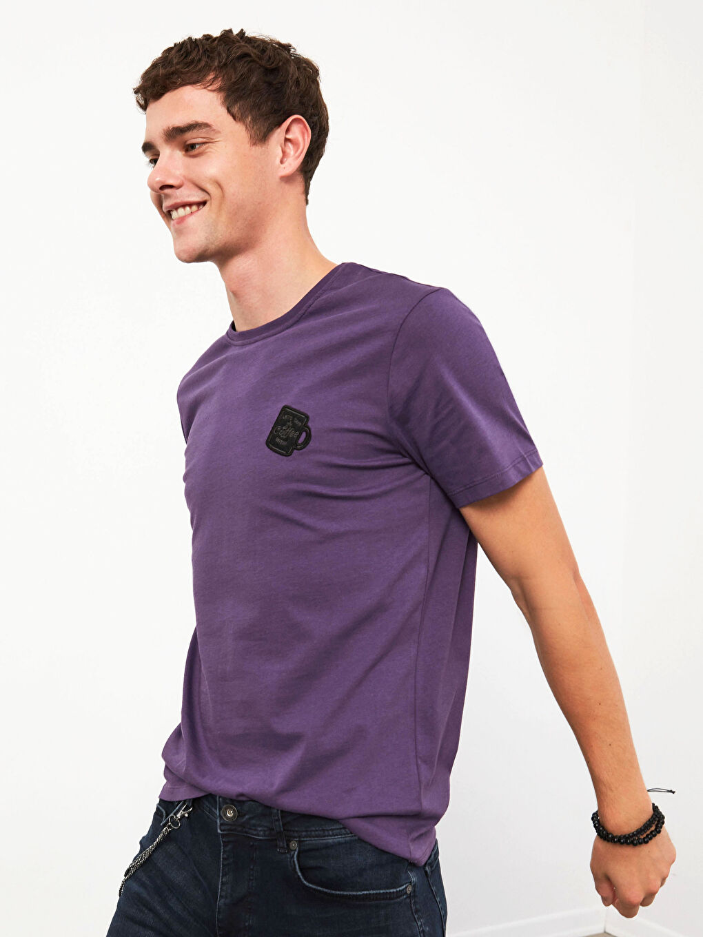 Crew Neck Printed T-Shirt