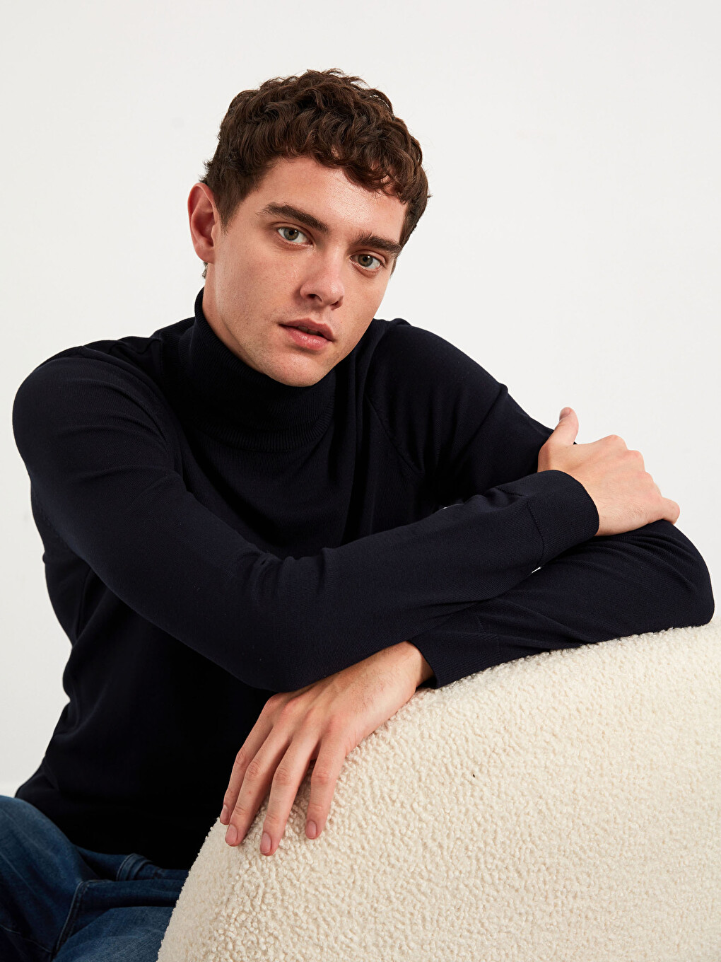 Turtleneck Thin Knitwear Sweater