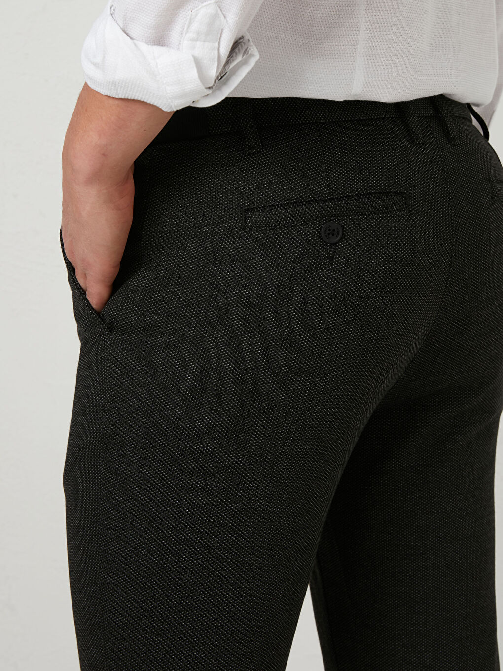 LCW Vision Slim Fit Poly Viscose Trousers -0WCU12Z8-CWF