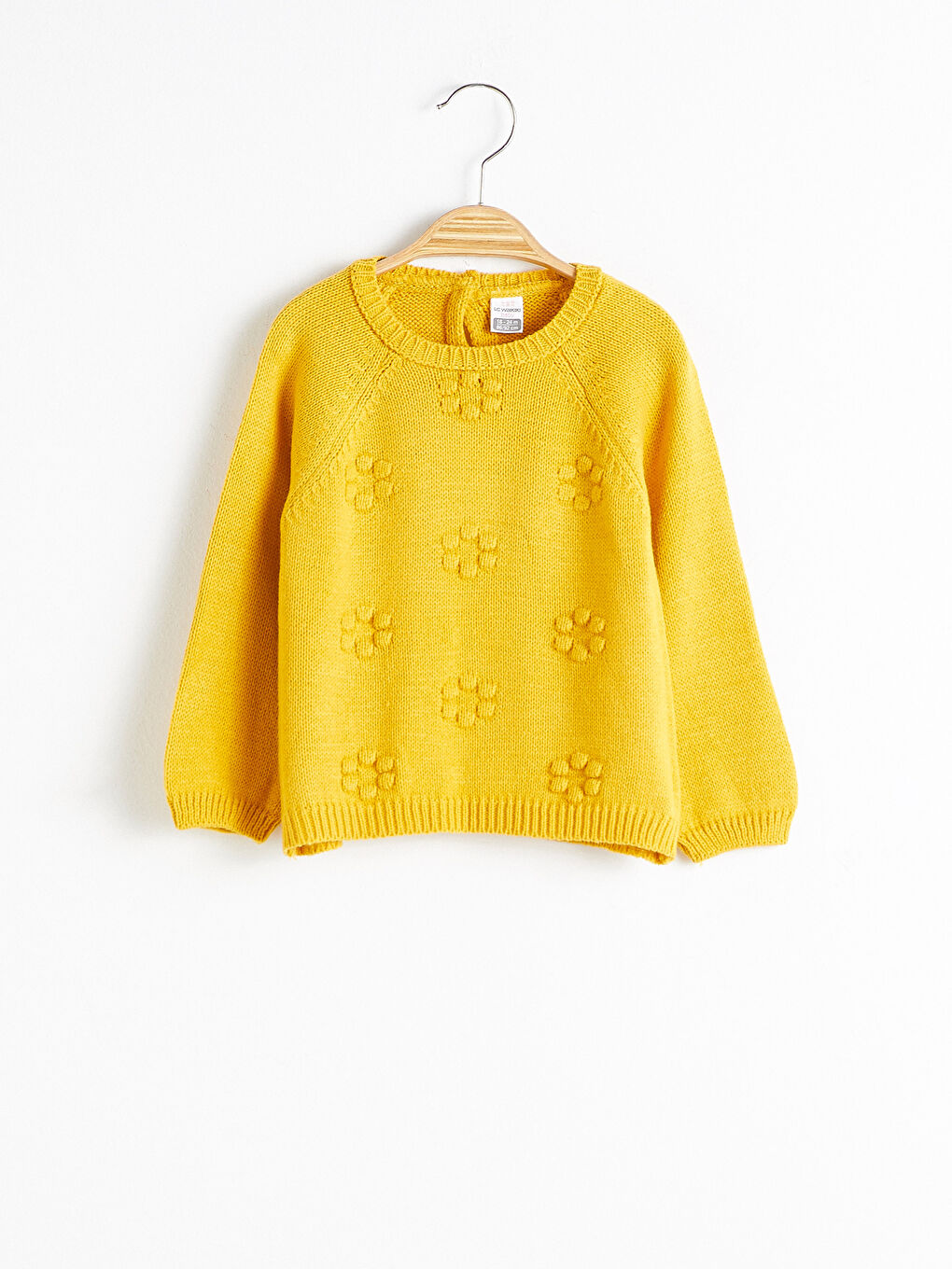 Pull-over en tricot pour bébé fille