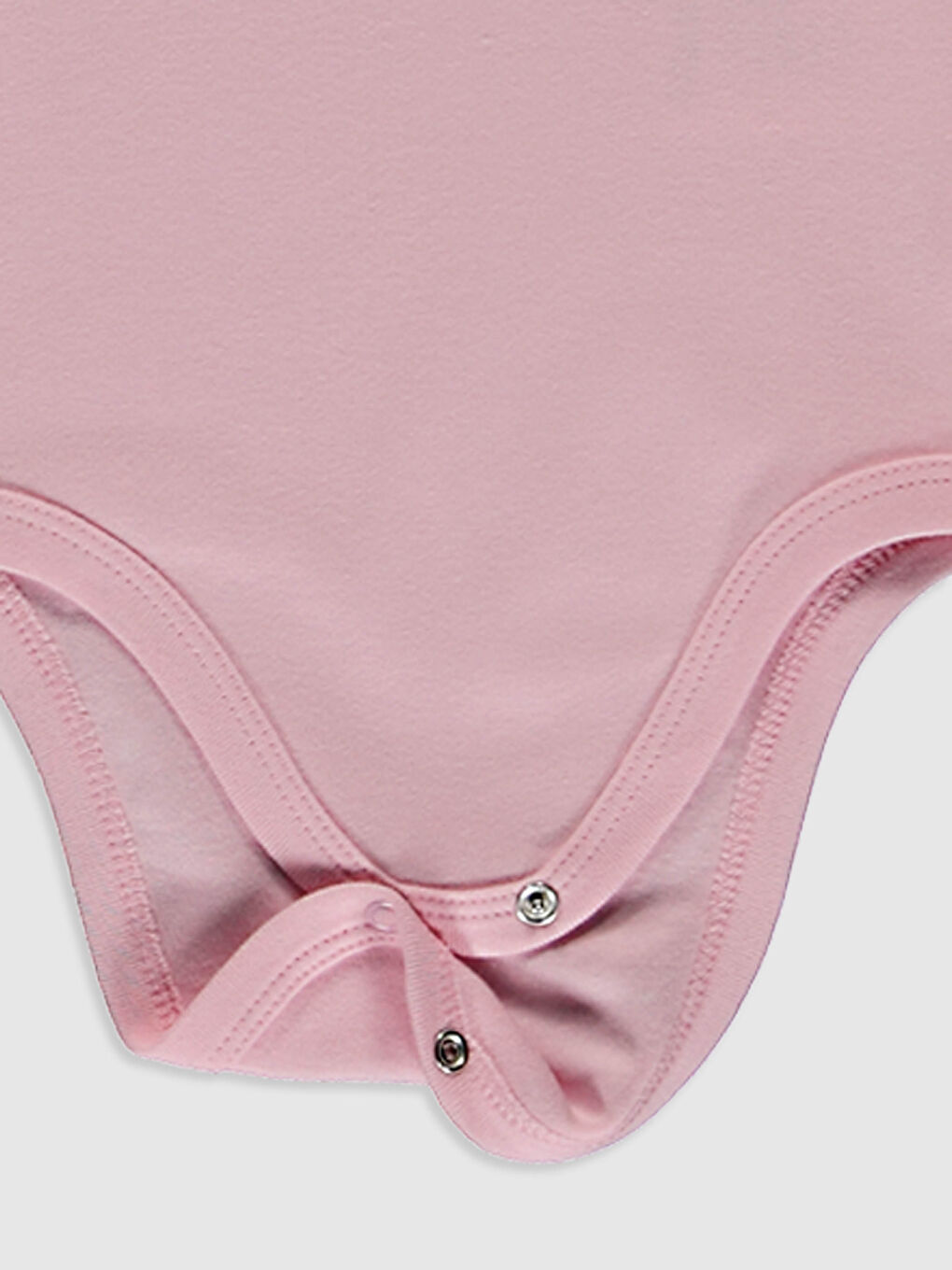Pembe Kız Bebek Çıtçıtlı Body 3'lü-2